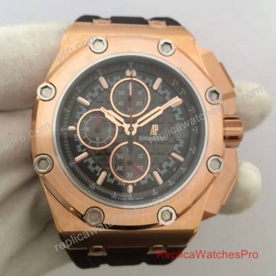 Replica AP Schumacher Rose Gold Royal Oak Offshore 072919